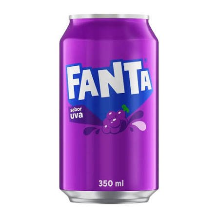 Refrigerante Fanta Uva Lata 350ml