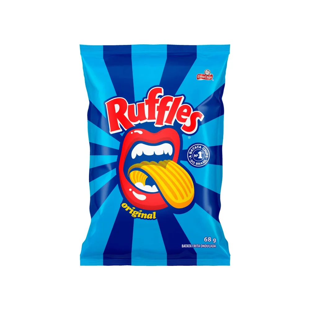 Biscoito Ruffles Elma Chips 68g