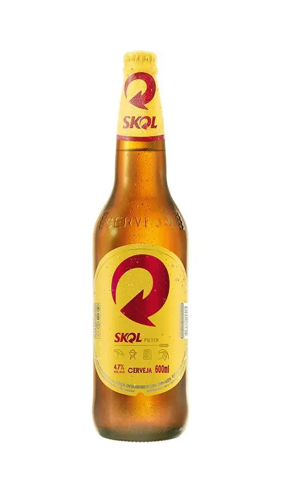Cerveja Skol 600ml