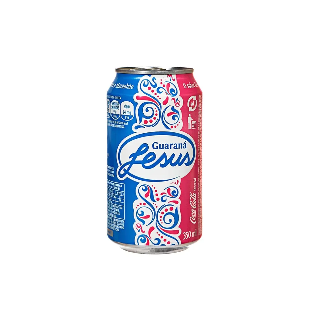 Refrigerante Guarana Jesus Lata 350ml