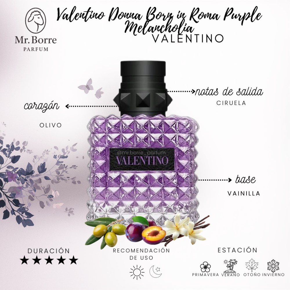 Valentino Donna Born in Roma Purple Melancholia