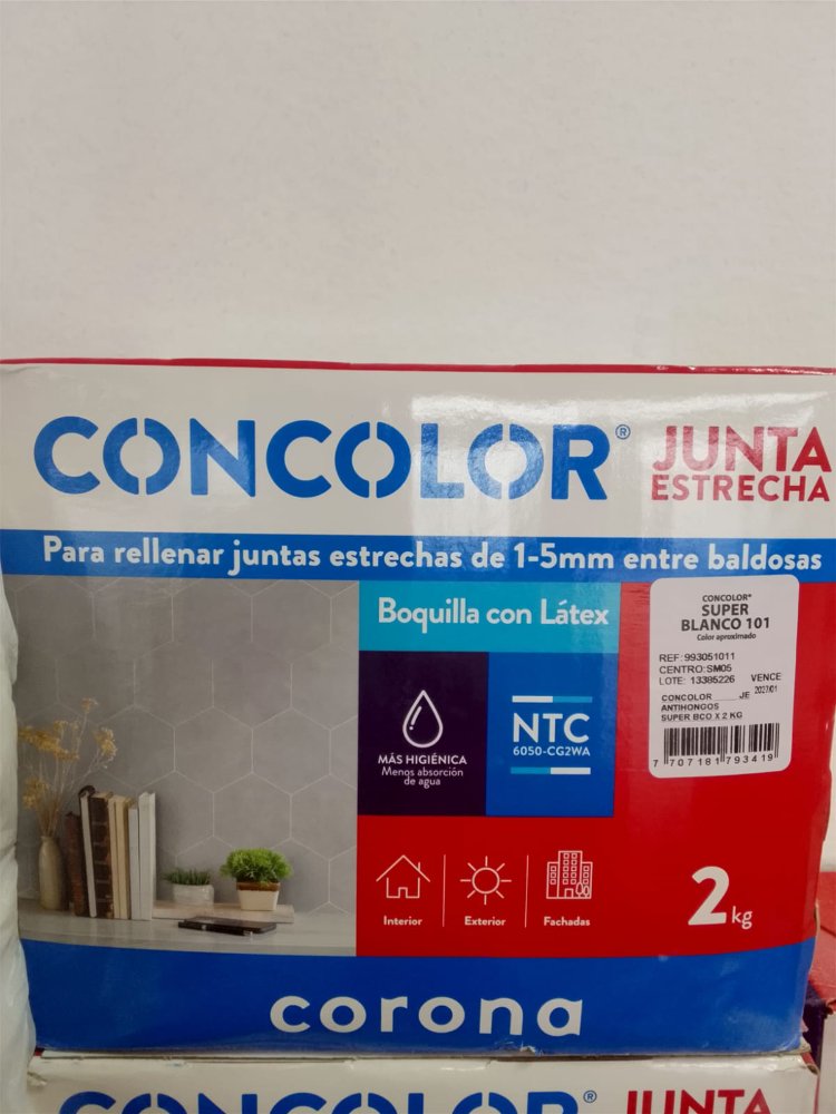 Fragua super blanca corona x2 kilos