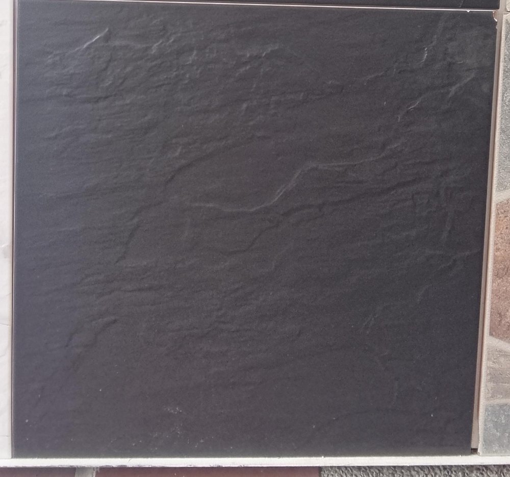 Piso exterior pizarra negro 50x50