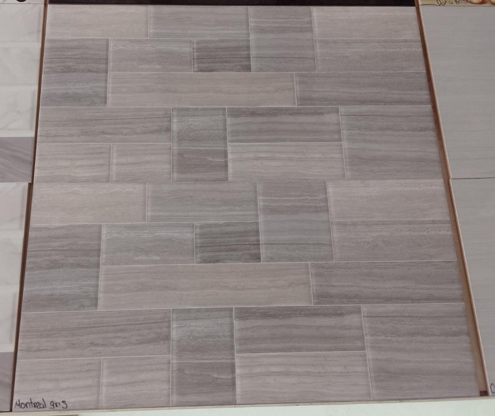 Pared montreal gris oscuro 30x60