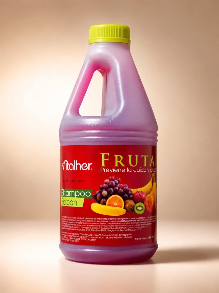 Shampoo De Coco, Manzana, Frutal 2L
