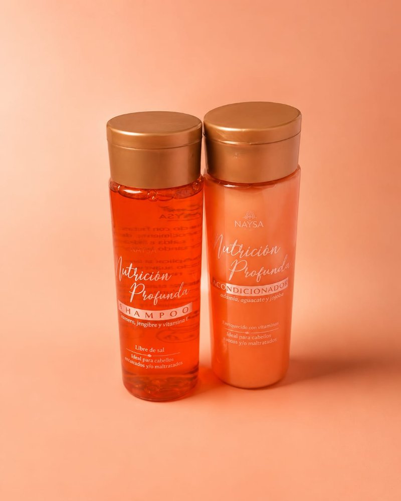 Shampoo y acondicionador de nutrición profunda