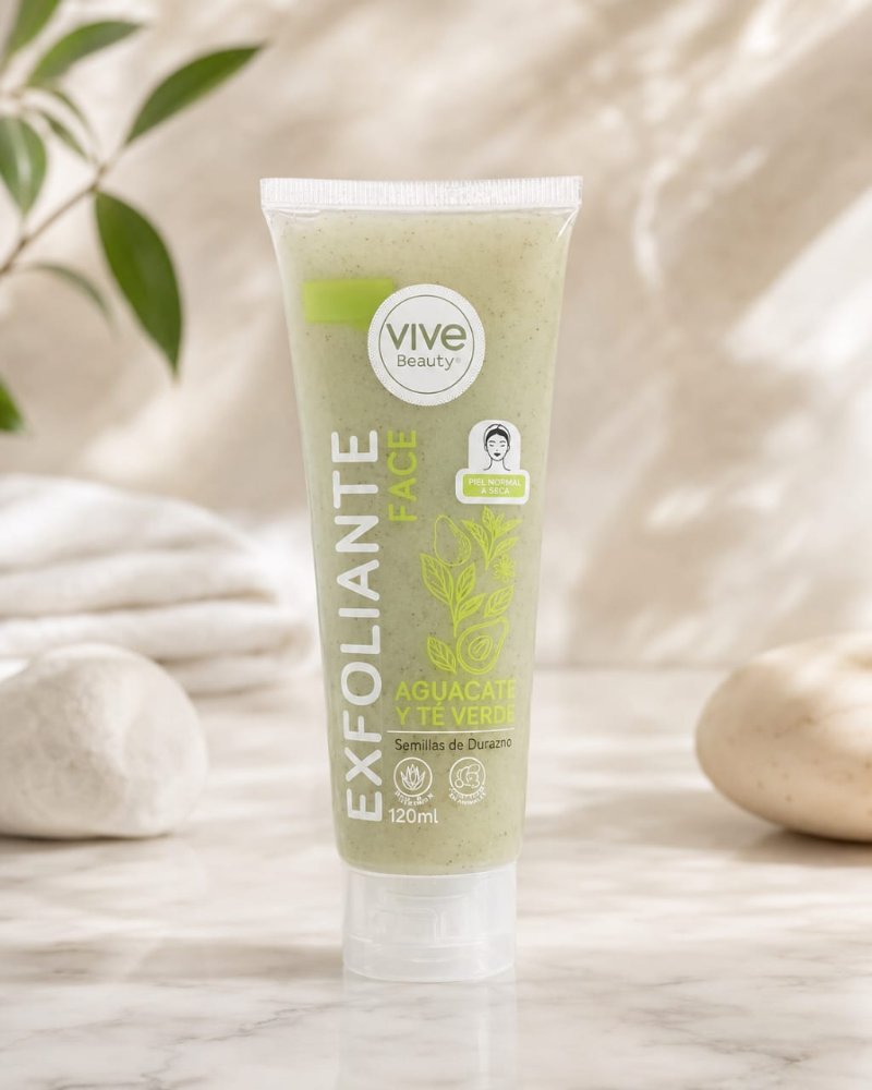 Exfoliante Face Aguacate y Té Verde