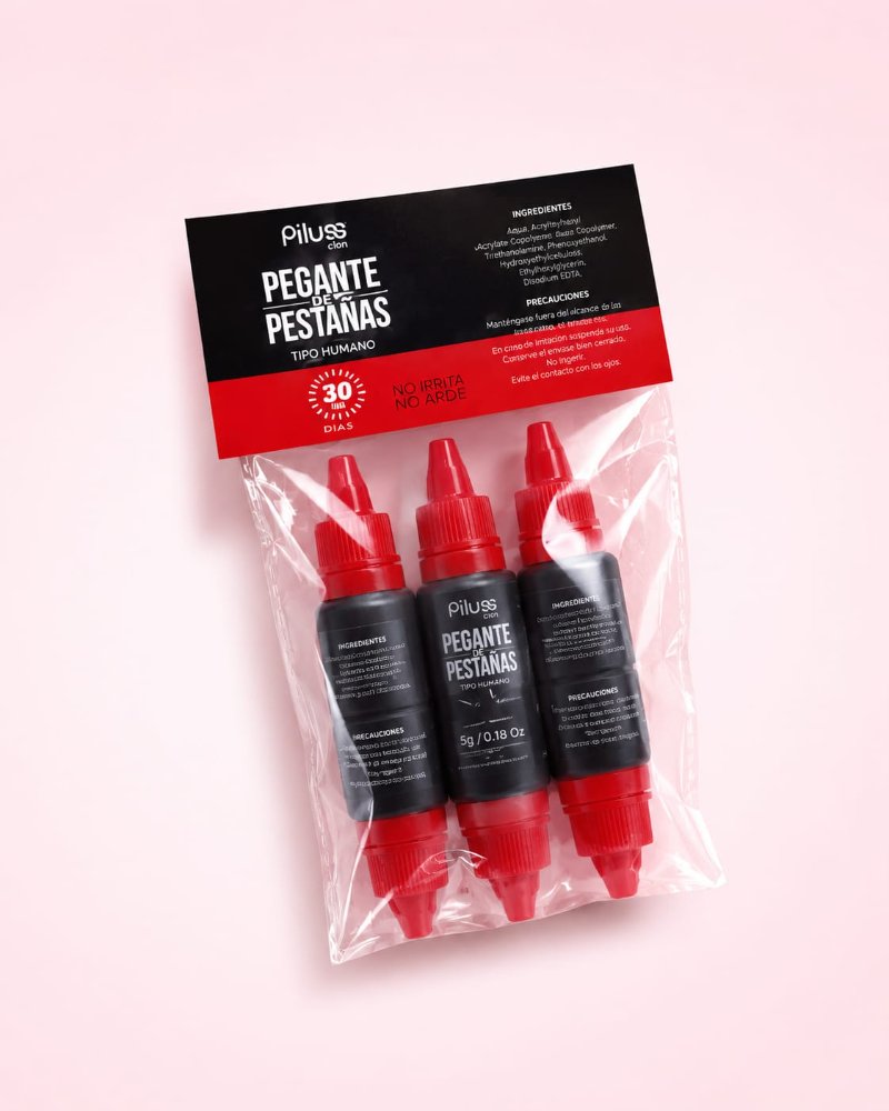 Pegante de pestañas Piluss Clon