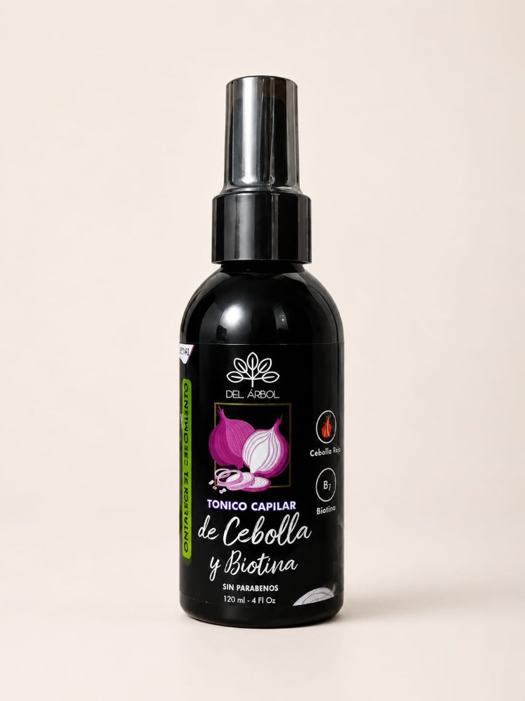 Tónico Capilar de Cebolla y Biotina 120ml