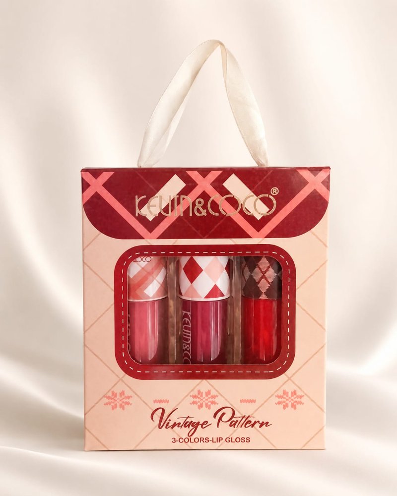 Lip Gloss Efecto 3 Colores