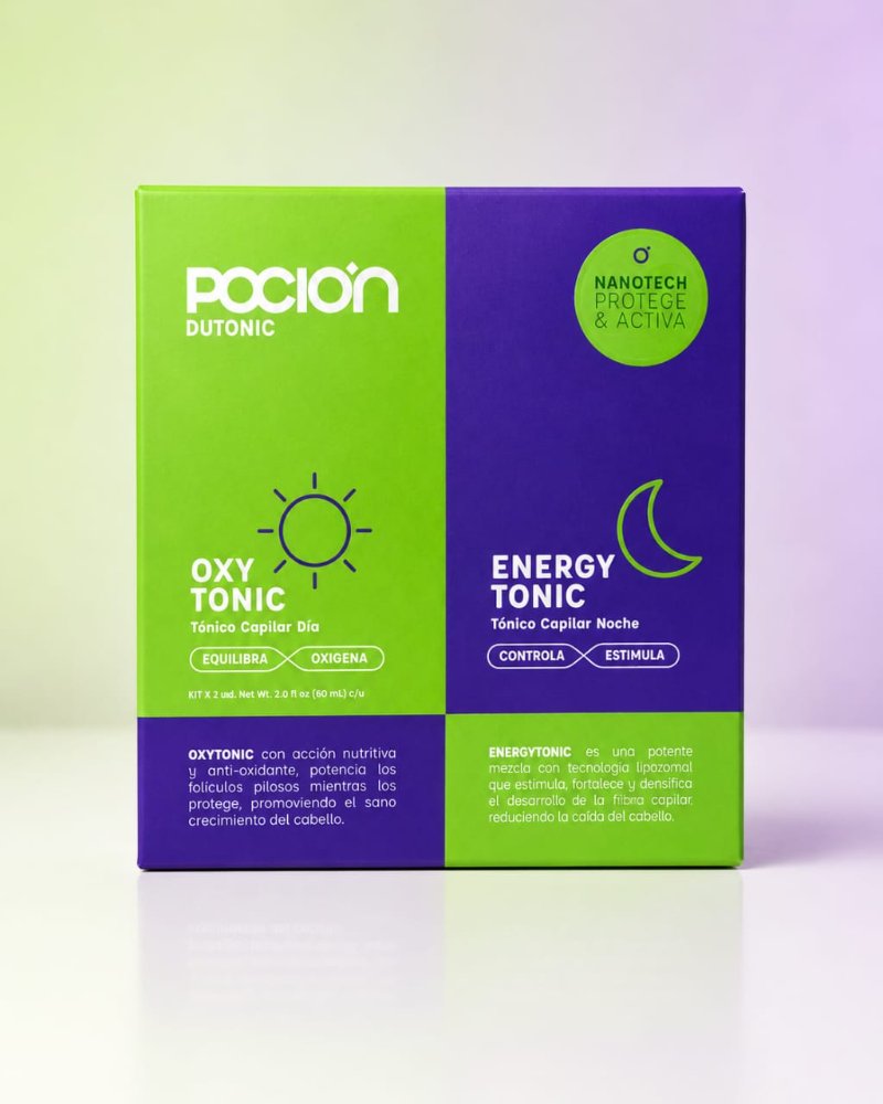 Poción Dutonic Oxy Tonic + Energy Tonic