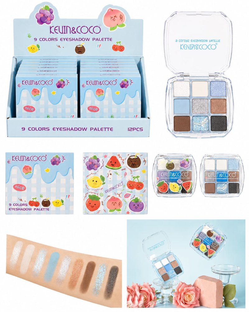 Paleta Kevin&Coco de 9 colores