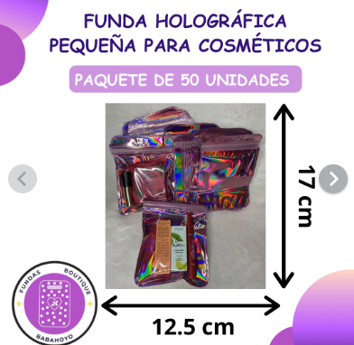 Holográfica Pequeña/Morada