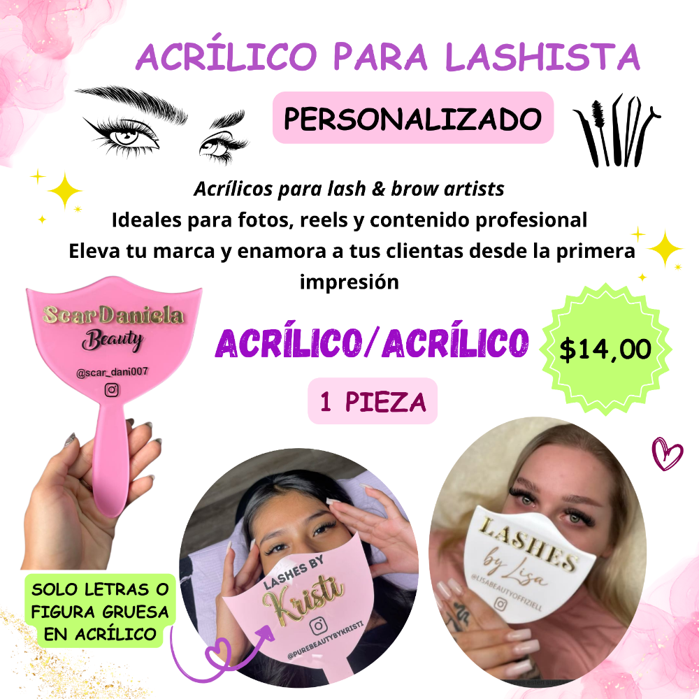Acrílico para Lashista (A_Acrílico)