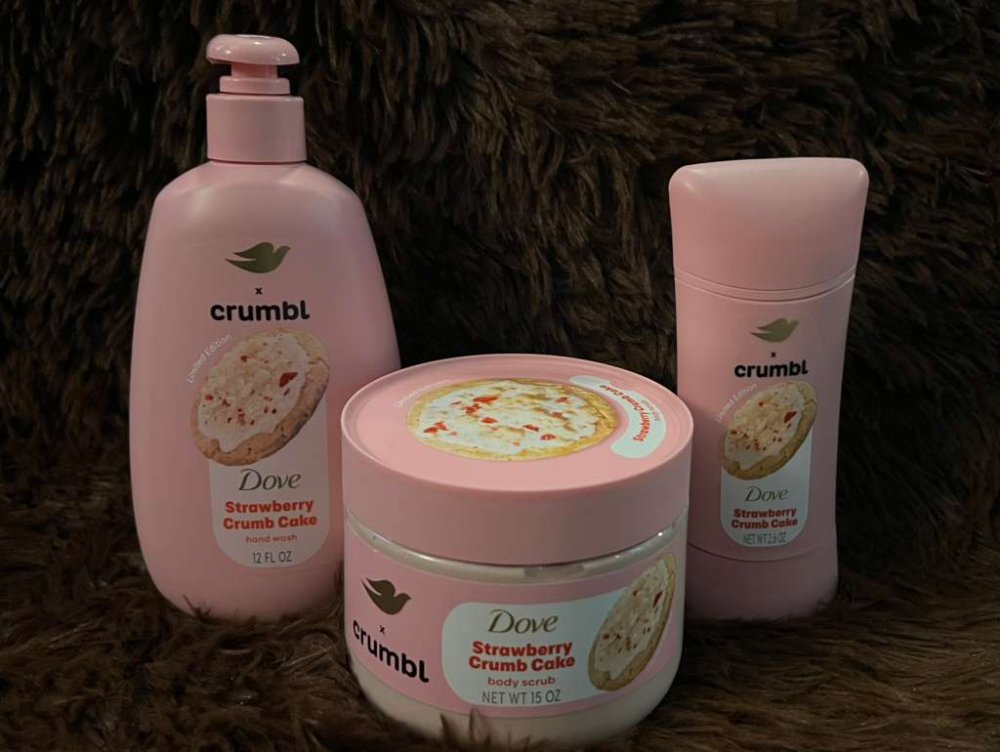 Pack Dove  strawberry cake