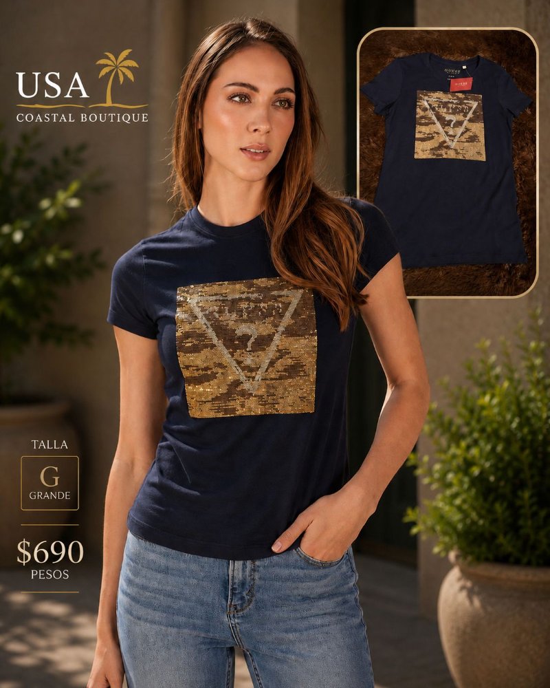Blusa Guess negra