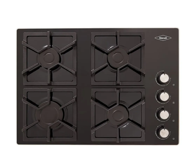 Estufa de empotrar cristal TA Haceb de 60x43 cm a gas natural