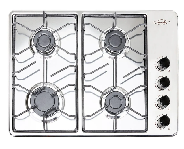 Estufa de empotrar Haceb inox 60x43 cm alambrón a gas natural
