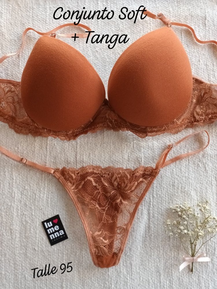 Conj Art 108 Taza  Soft Talle 95 Terracota