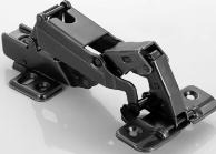 FORZA-Bisagra 35mm Slow m. Clip On. 5 tornillos. Color Negra. PARCHE 165 GRADOS