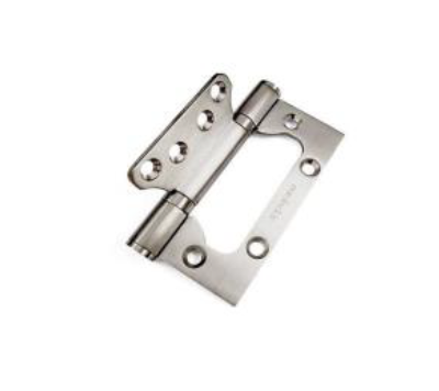 FORZA-Bisagra Omega acero 201 4"X3"X2mm c/tornillos Color Negro