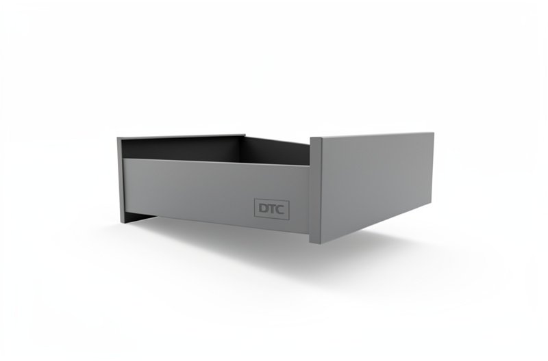 DTC MAGIC STAR PLUS CAJÓN BAJO CIERRE LENTO 88x500MM 40KG GRIS MATE