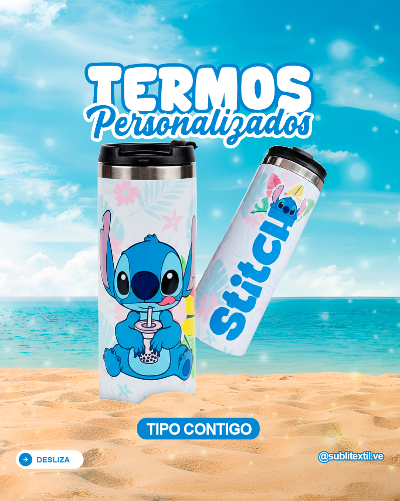 Termo de acero tipo contigo