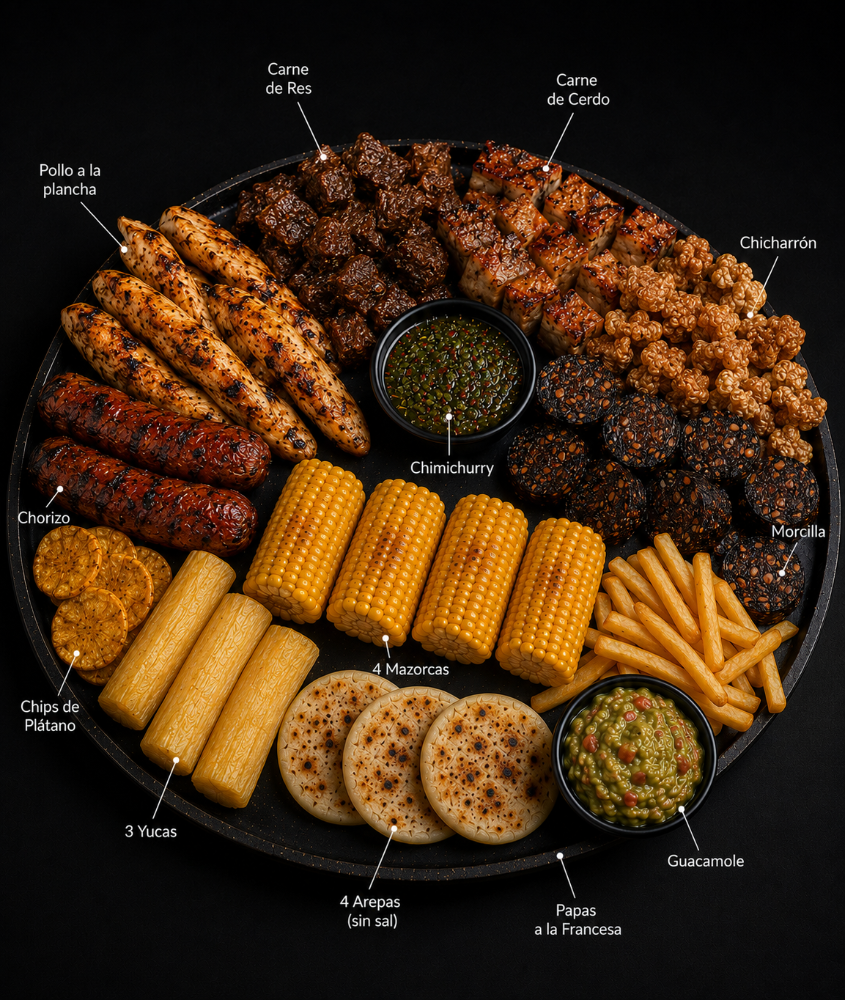 Picada Mi Tierra Para 4 Personas