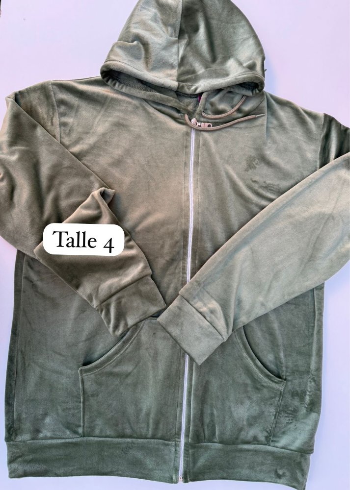 CAMPERA VERDE PLUSH T 4