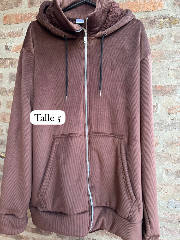 CAMPERA CORDEROYD MARRON T 5