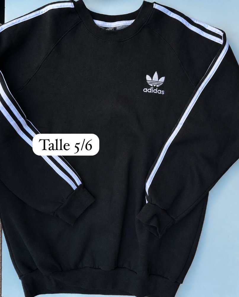 BUZO ADIDAS NEGRO T 5