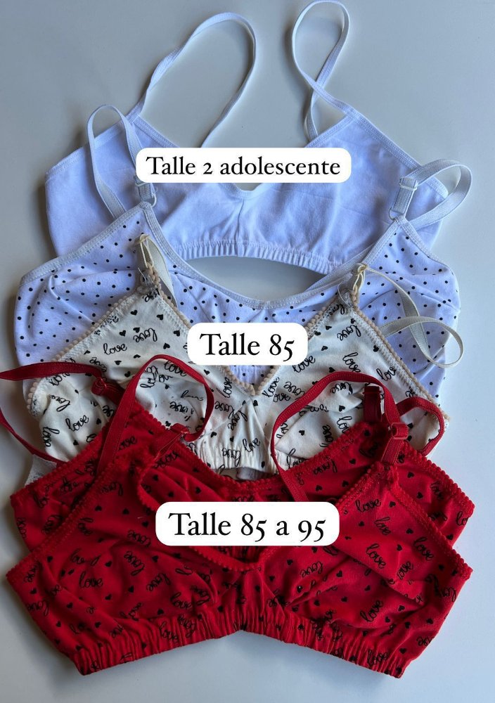 CORPIÑOS LOVE T 2 ROJO 85 A 95
