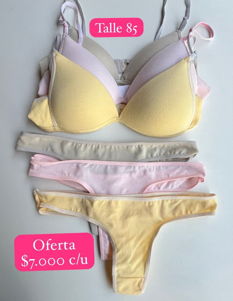 CONJUNTO TRIANGULITO T 85 Y 90