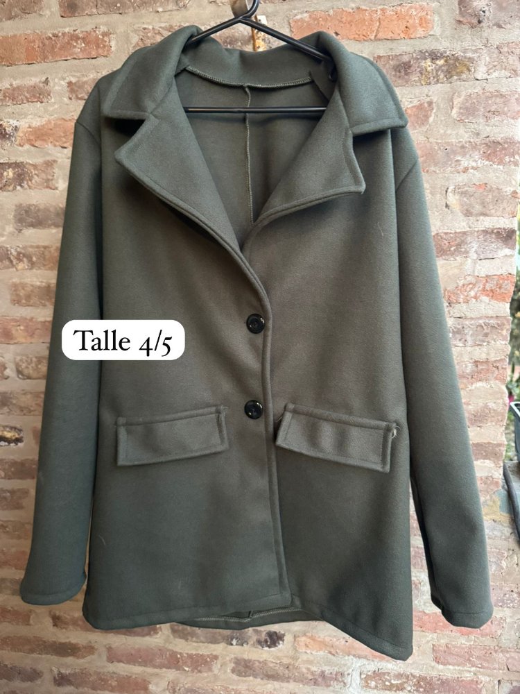 SACO VERDE TALLE 5