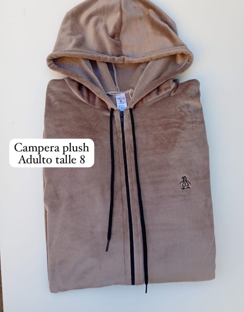 CAMPERA DE PLUSH BEIGE T8