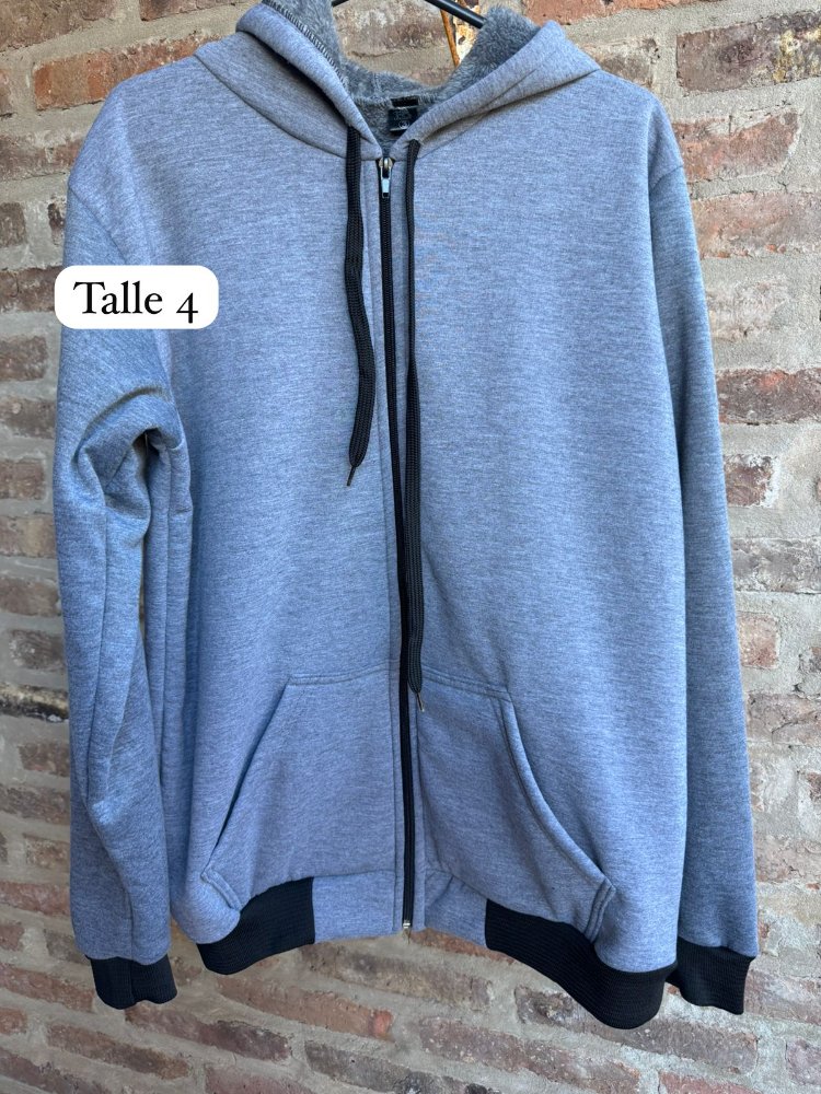 CAMPERA GRIS CORDERITO T 4