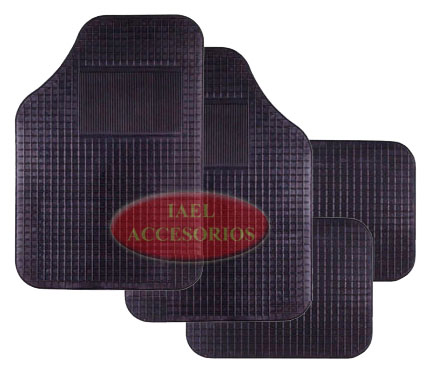 CF-022 Jgo. cubre alfombra 4 piezas pvc