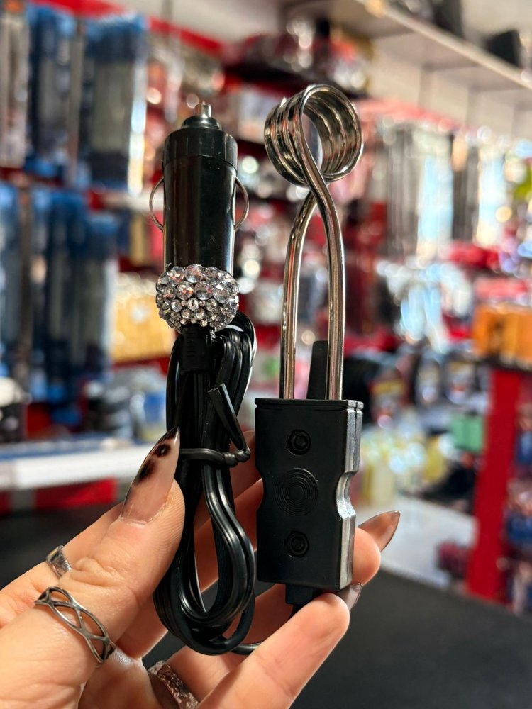 Calentador de agua con brillos