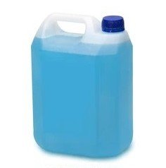 Bidon liquido refrigerante azul