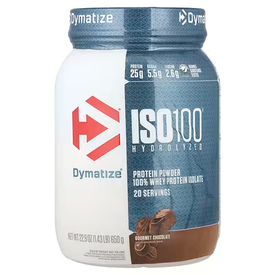 ISO100 Dymatize, Gourmet Chocolate, 1.43 lb (650 g)
