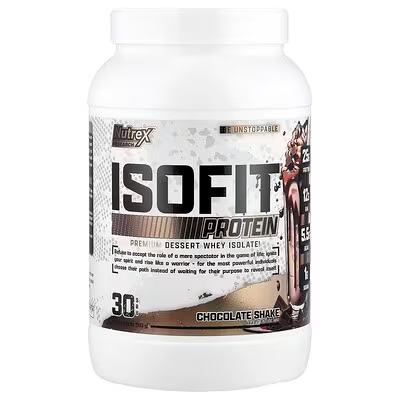 IsoFit Protein, Chocolate Shake, 2.19 lb (993 g) Nutrex