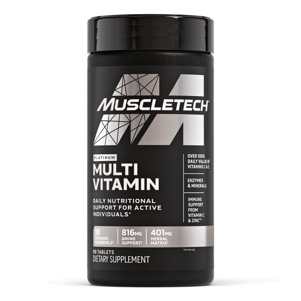 MuscleTech, Platinum MultiVitamin, 90 Tablets