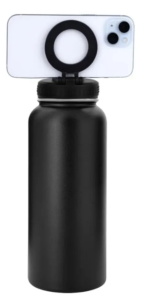 Termo Simple Life Magnetica 1000ml Soporte Magnetic Telefono