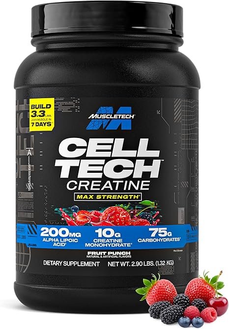 Cell-Tech Creatine, Fruit Punch, 3 lbs (1.36 kg)