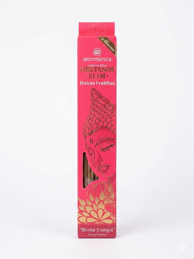 Sahumerio Tibetano Slim Dulces Frutillas