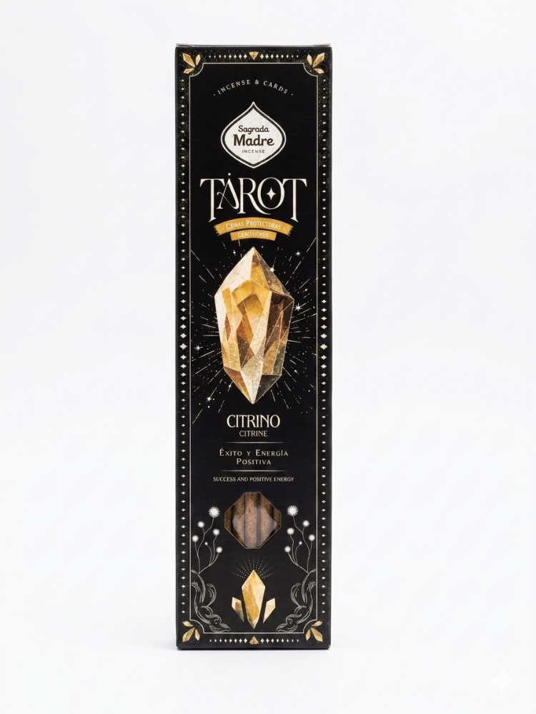 Sahumerio Tarot Gemas Citrino