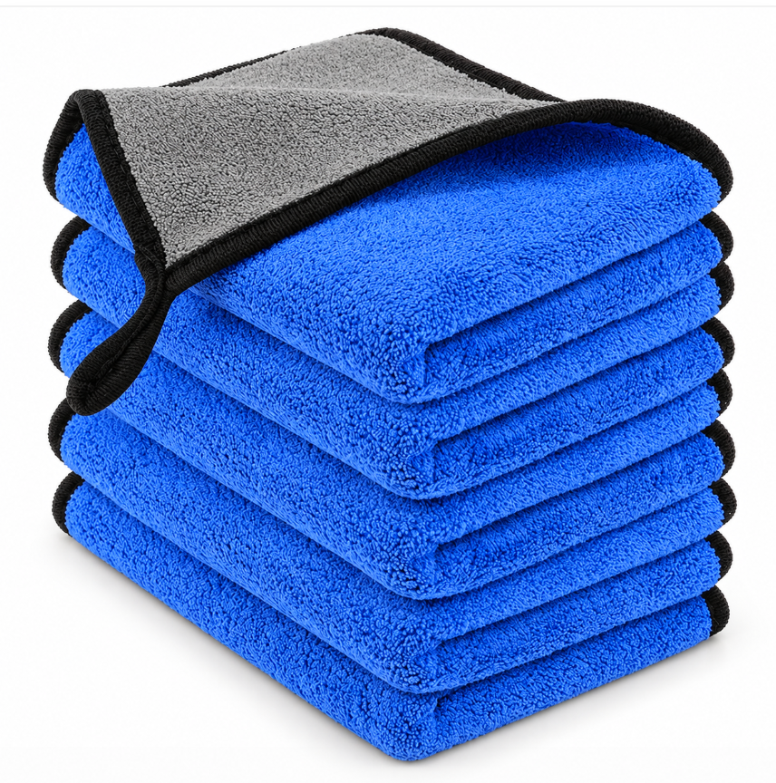 MICROFIBRA BICOLOR AZUL/GRIS CHICA