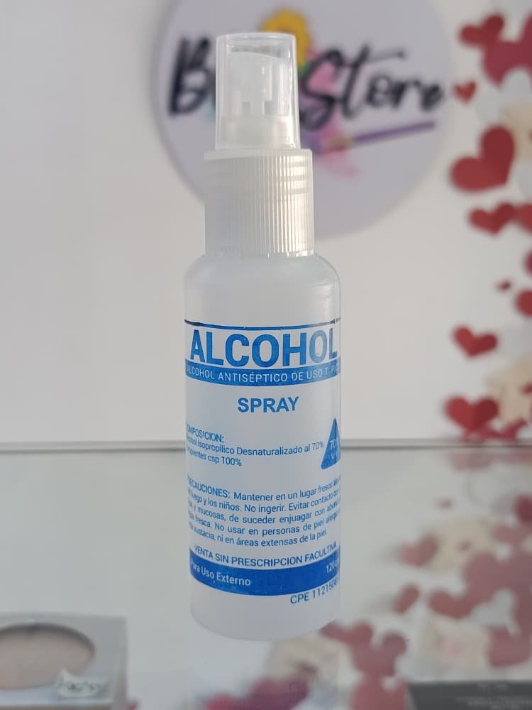 Alcohol Con Atomizador 120ml