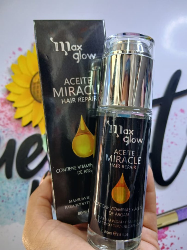 Aceite Capilar Maxglow Miracle Hair 80ml