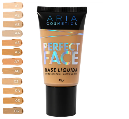 Base Liquida Perfect Face Aria Cosmetics
